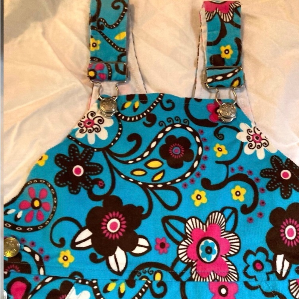 Kelly's Kids Blue and White Overall Style Dress size 2T - Picture 2 of 10